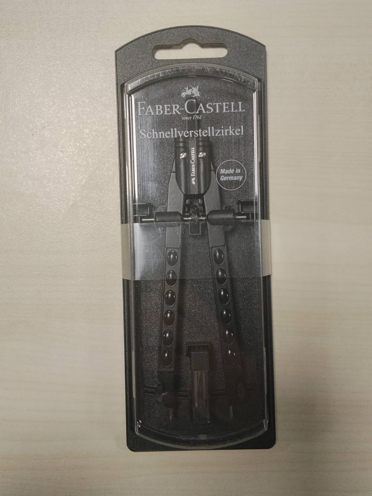 310316 - FABER-CASTELL - BUSULL ME RREGULLIM TË SHPEJTË NGA FABRIKA, E ZEZË