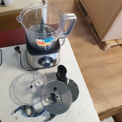 288235 - CECOTEC Përpunues Ushqimi Paprika 1300, 2000W, çelik inox, tas 3.5L, 2 shpejtësi, 3 disqe prerëse, 1 teh prerës, 1 teh brumosës