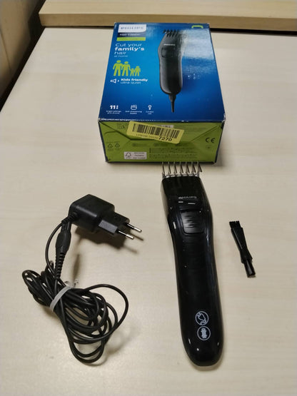 290015 - PHILIPS Makinë Prerëse Flokësh QC5115/15, Tehe Çeliku Inox, 11 Cilësime Gjatësie, Përdorim me Kabllo