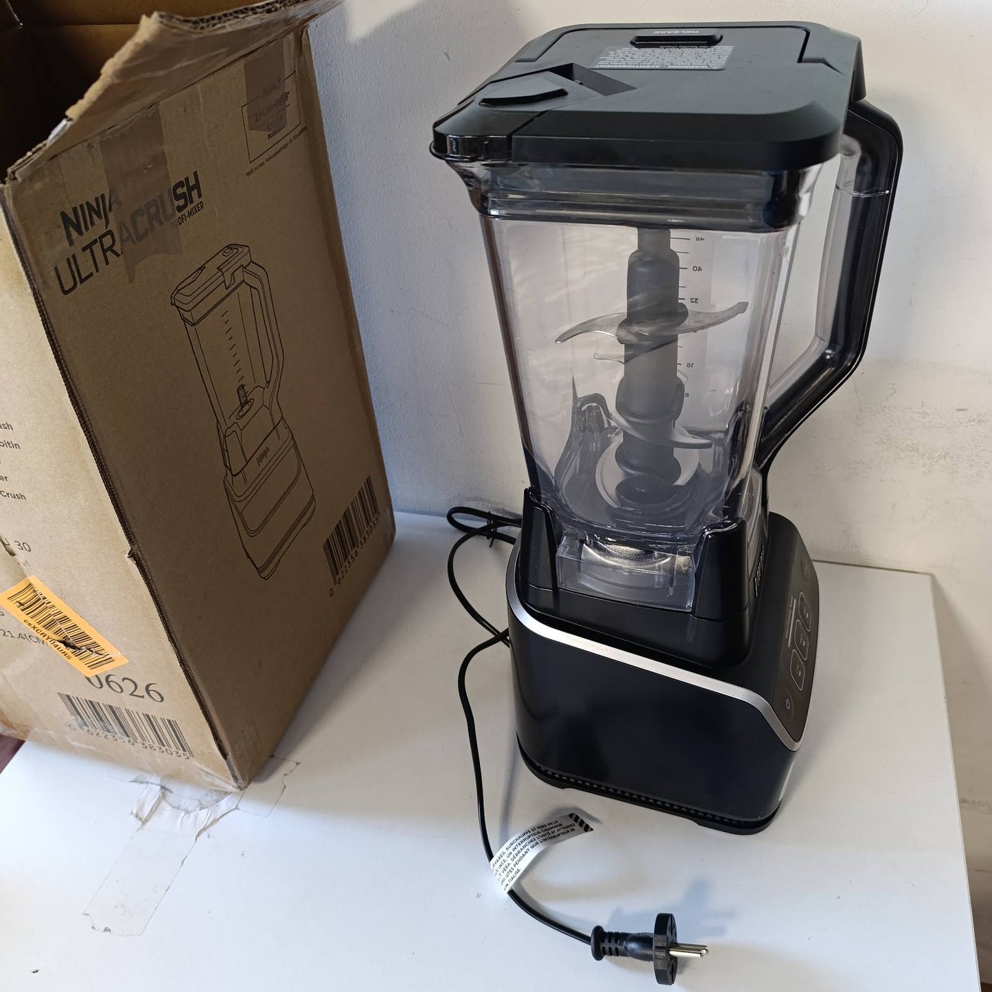 288186 - NINJA Blender UltraCrush, 3 Cilësime Shpejtësie, Modalitet Manual Pulsimi, Kapacitet 1.9L