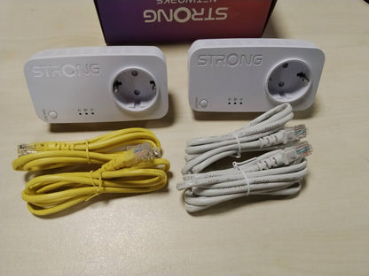308720 - Set adaptorësh POWERLINE AV600 Mbit/s i fortë me prizë