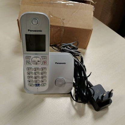 305256 - PANASONIC Telefon pa tel KX-TG6811GS DECT (Rrezatim i ulët, Modaliteti ekonomik, Telefon me hapësirë, Pa sekretari telefonike, Linjë fikse, Bllokim thirrjesh) Ngjyrë perle argjendi