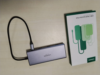 305287 - UGREEN Stacion Dokimi USB C Revodok Pro 10 IN 1, 2 HDMI