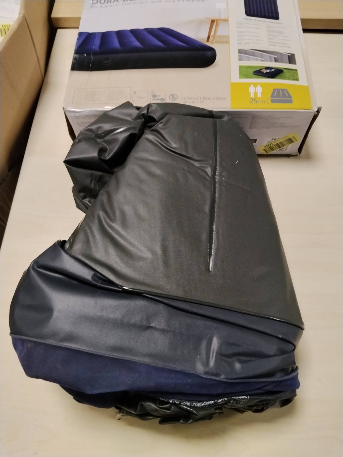 322514 - INTEX Dyshek me ajër 64759, shumëngjyrësh, 203 x 152 x 25 cm