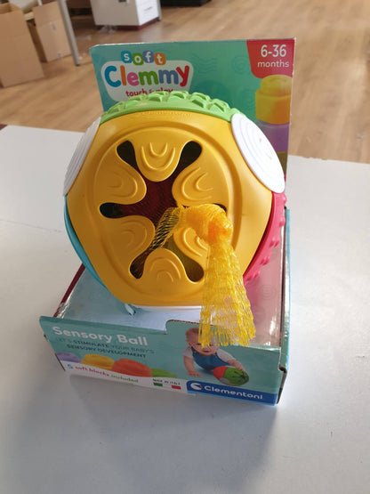 321797 - CLEMENTONI Lodër Sensoriale Pelota, Shumëngjyrëshe, për fëmijë nga 6 muajsh