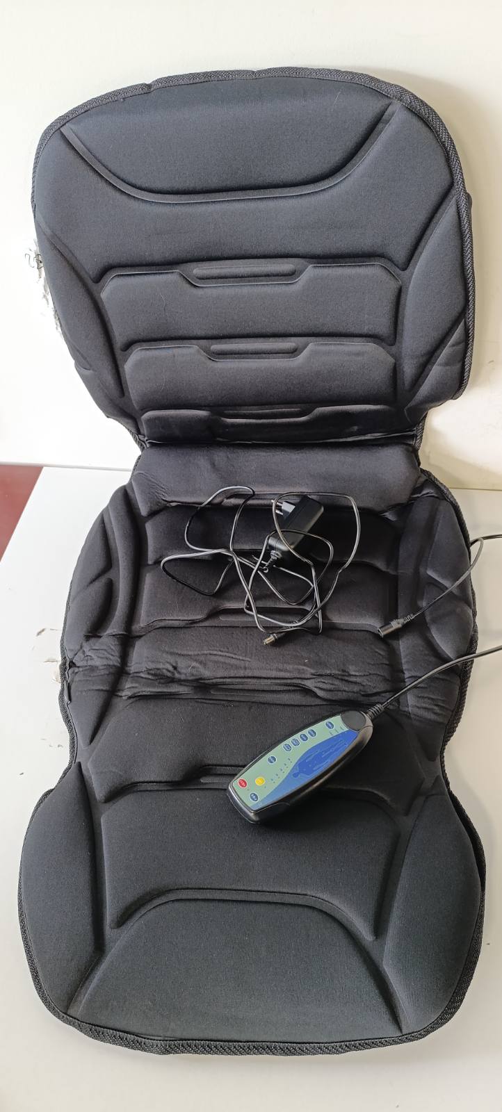 320920 - COMFIER Jastëk masazhi me funksion ngrohjeje, 8 motorë dridhjeje, 5 mënyra masazhi, 2 nivele ngrohjeje, për qafën, shpinën, zyrën dhe shtëpinë