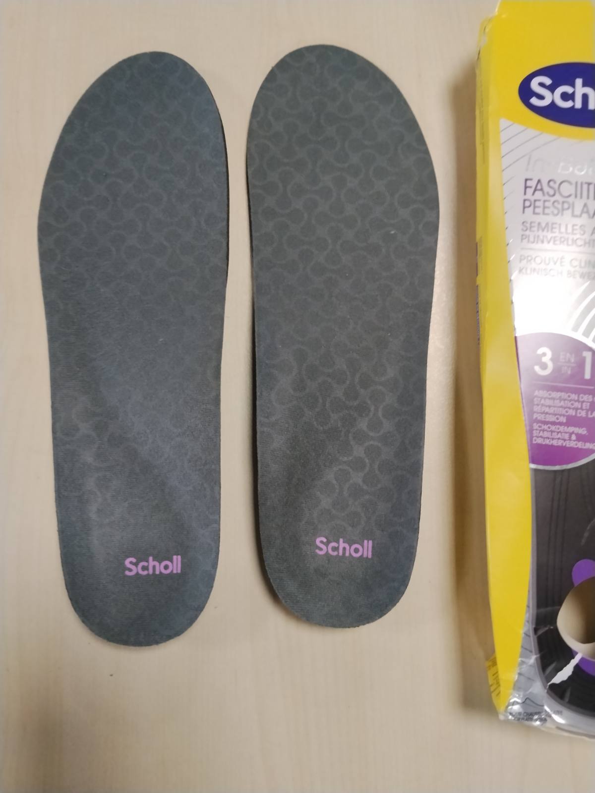 289921 - DR. SCHOLL'S - Shtroja Ortopedike In-Balance për Burra dhe Gra për Fasciit Plantar, Mbështetje për Harkun e Këmbës, Madhësia 40-42