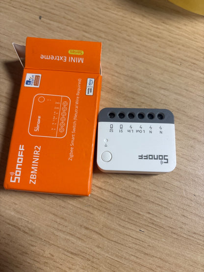 322665 - SONOFF ZBMINIR2 - Ndërprerës inteligjent, Smart Switch 3.0, funksionon me Alexa dhe Google Home