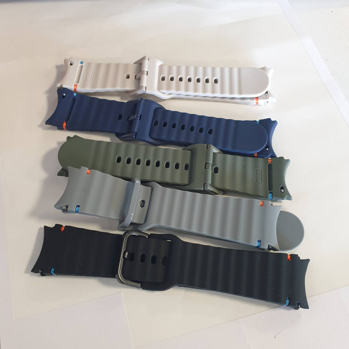 310729 - ACEYOON Rripa dore silikoni për Samsung Galaxy Watch 7, 20 mm, zëvendësues për Galaxy Watch 6, 5, 4, 40 mm dhe 44 mm