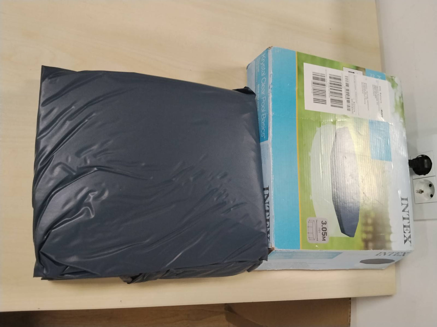 289189 - INTEX 28030 - Mbulesë mbrojtëse për pishinë tubulare, diametri 3.05 m