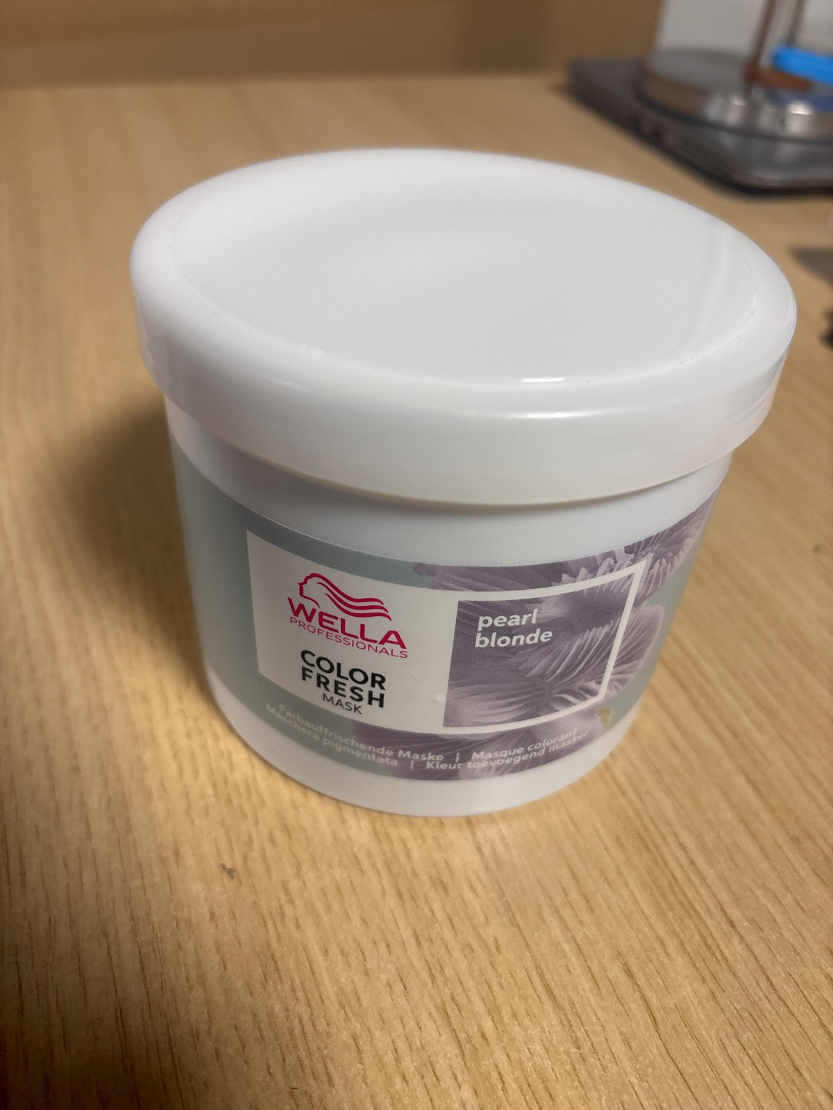 289757 - WELLA PROFESSIONALS Color Fresh Mask Pearl Blonde - Maskë me pigment hidratues për flokë bjonde të çelët - Ngjyrë e përkohshme për flokë - 500 ml