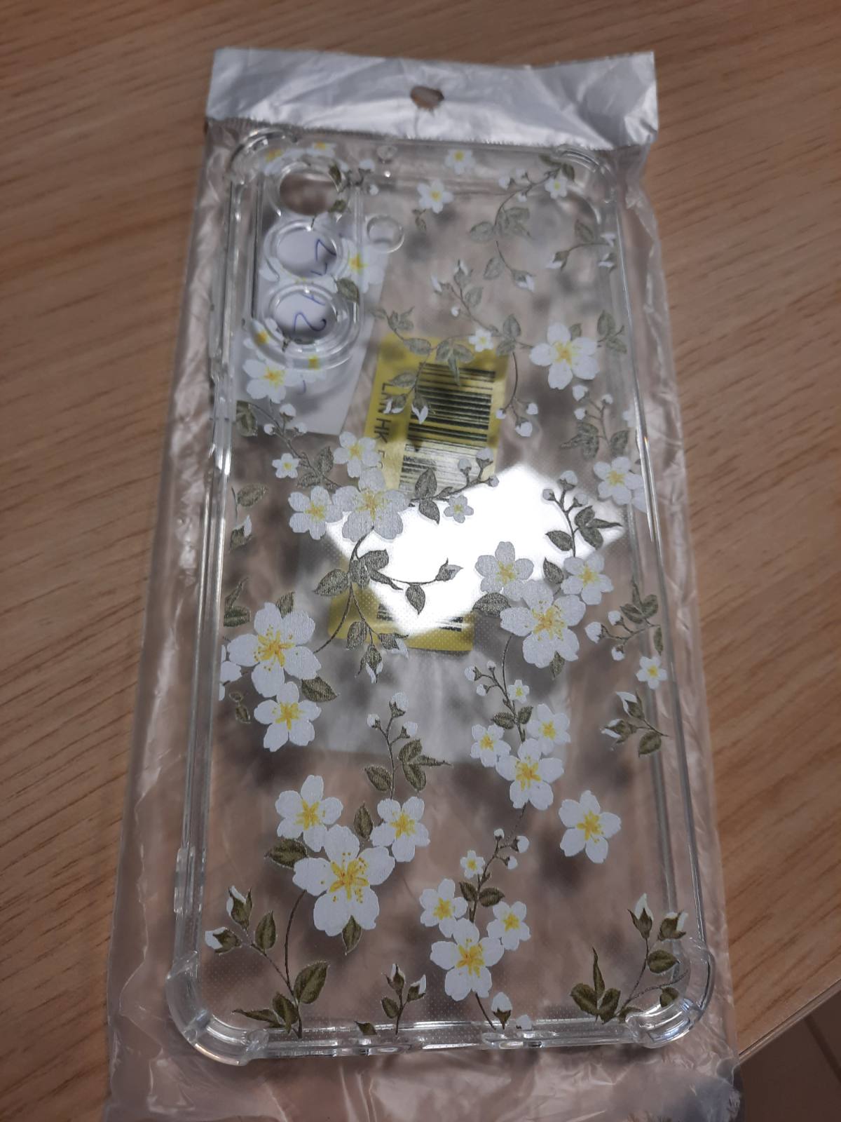 274206 - ZTOFERA Mbrojtëse për Samsung Galaxy A26 5G, Mbrojtëse transparente prej TPU të butë me model lulesh, rezistente ndaj gërvishtjeve