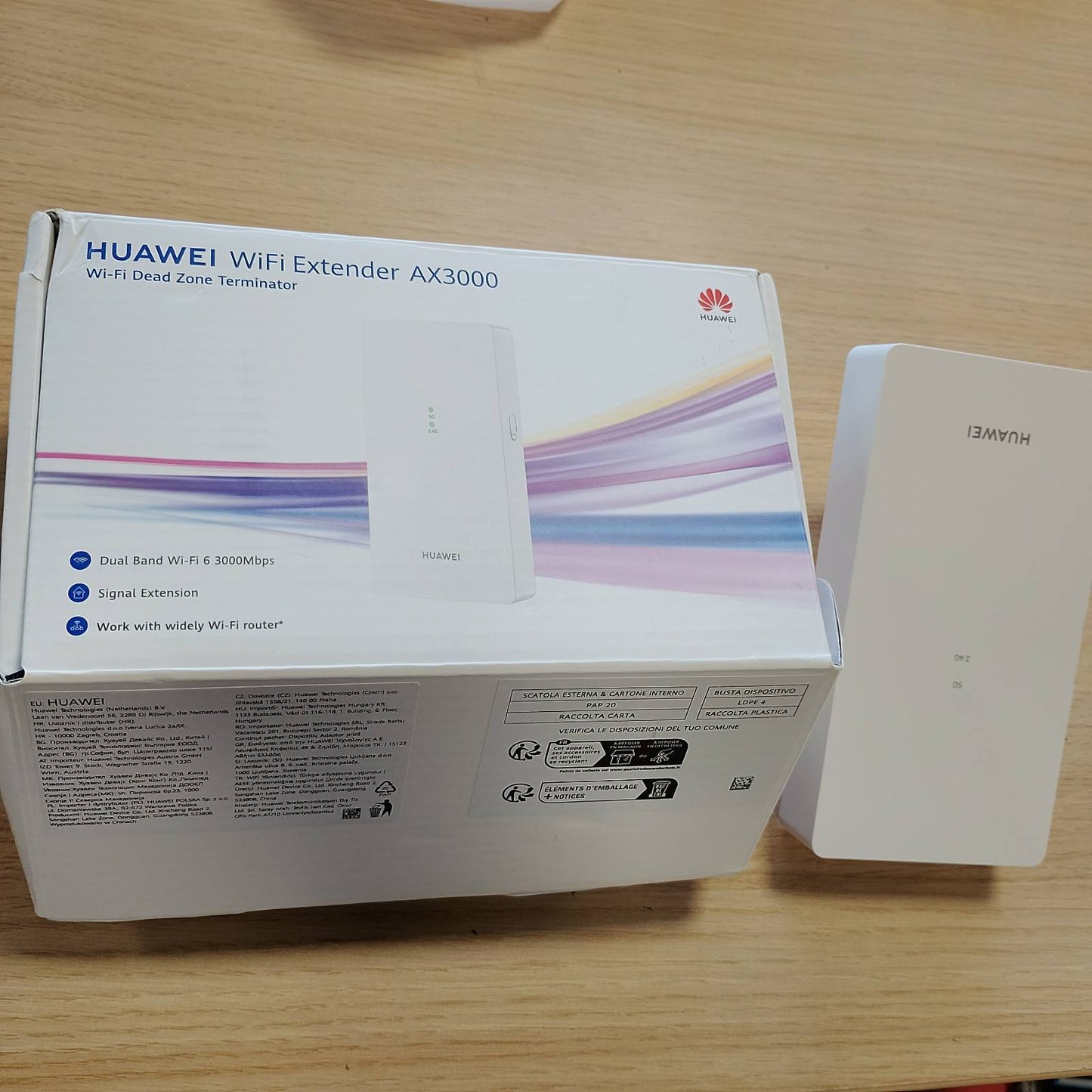 273329 - HUAWEI Zgjerues WiFi AX3000, Wi-Fi 6, i pajtueshëm me shumicën e ruterëve, Përsëritës WiFi