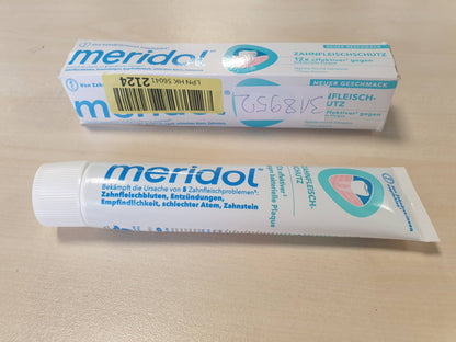 318952 - MERIDOL Pasta dhëmbësh 75 ml, lufton inflamacionin e mishrave të dhëmbëve, efekt antibakterial