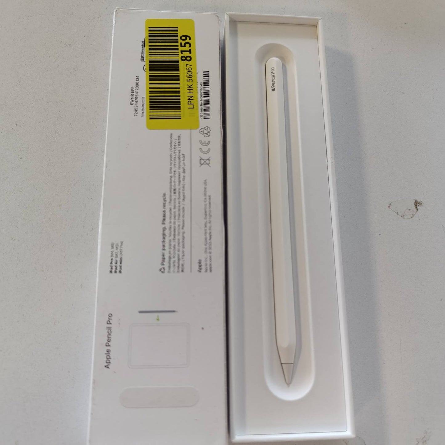 277233 - APPLE Pencil Pro, precizion perfekt në piksel, ndjeshmëri ndaj presionit dhe pjerrësisë, vonesë më e ulët, për shënime dhe vizatime