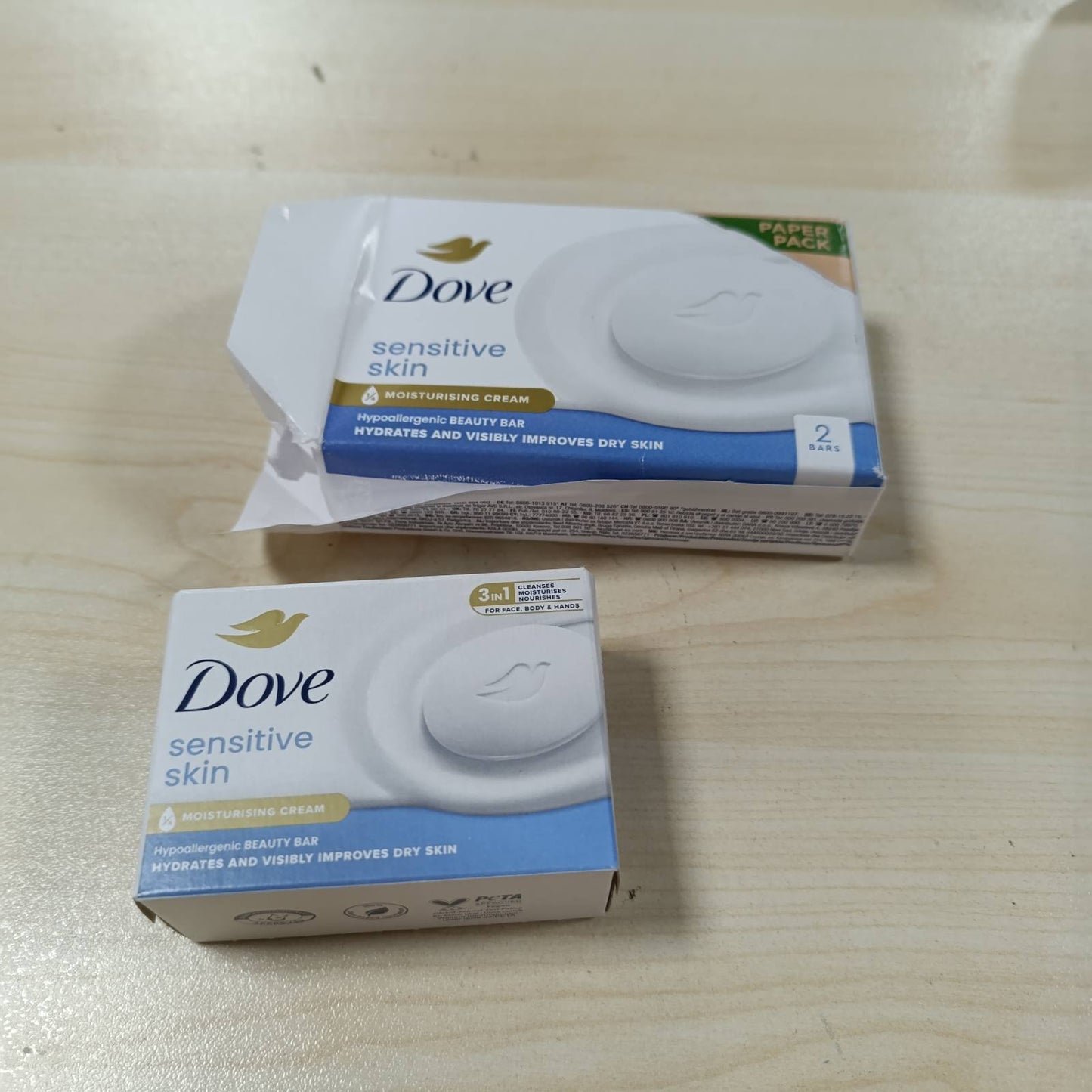 274385 - DOVE Beauty Bar, Lëkurë e Ndjeshme, 4 oz, 2 Bar