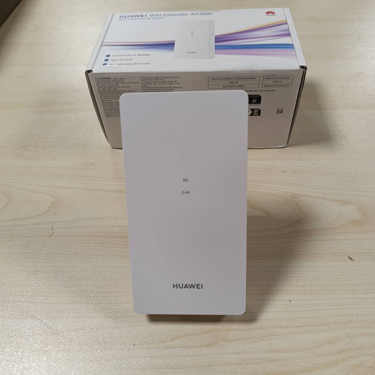 276548 - HUAWEI Zgjerues WiFi AX3000, Wi-Fi 6 me dy banda AX3000, i pajtueshëm me shumicën e ruterëve WiFi, Përsëritës WiFi me modalitetin AP