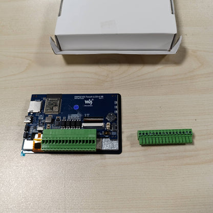 273058 - Waveshare ESP32-S3 Pllakë Zhvillimore, Ekrani Kapacitiv 4.3 inç, 800×480, Procesor 32Bit LX7 2-Bërthama, 240MHz, Mbështet WiFi, me Antenë