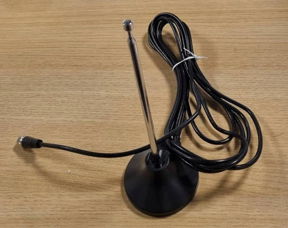 274081 - TECHNISAT DIGIFLEX TT7 - Antenë pasive e brendshme për DVB-T2 HD, DAB+, FM, antenë shufre për përdorim të brendshëm, kabllo koaksiale 3 m me lidhës F, impedancë 75 Ohm, antenë për TV, marrës, radio, e zezë