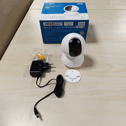 273564 - TP-LINK Tapo C200, Kamerë Mbikëqyrjeje e Brendshme 360° WiFi, FHD 1080P, Shikim Nate, Zbulim Lëvizjeje, Audio Dy-Kahëshe, E Përputhshme me Alexa dhe Google Assistant, për Foshnje/Kafshë Shtëpiake