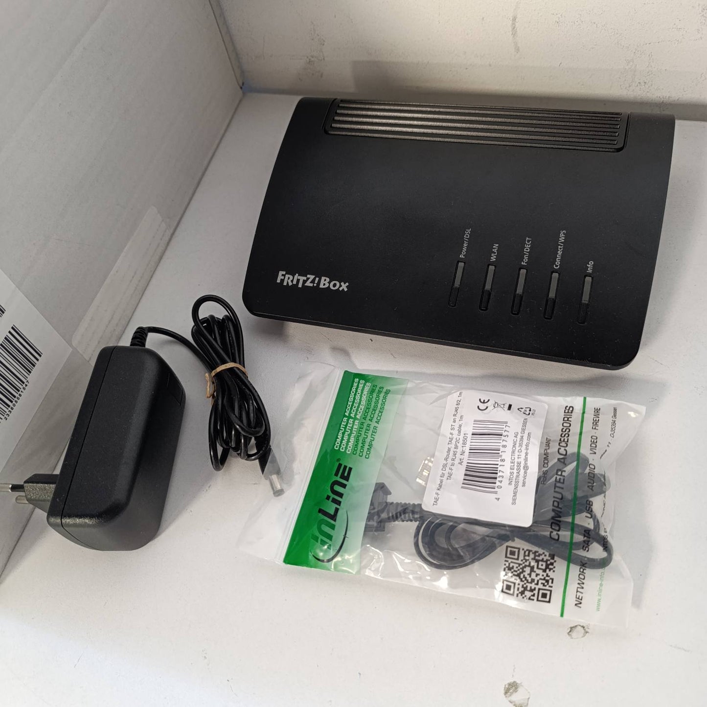272902 - AVM Router FRITZ!Box 7530 WLAN AC+N, DSL/VDSL 866 Mbps (5GHz) dhe 400 Mbps (2.4 GHz), i Zi (I Rinovuar)