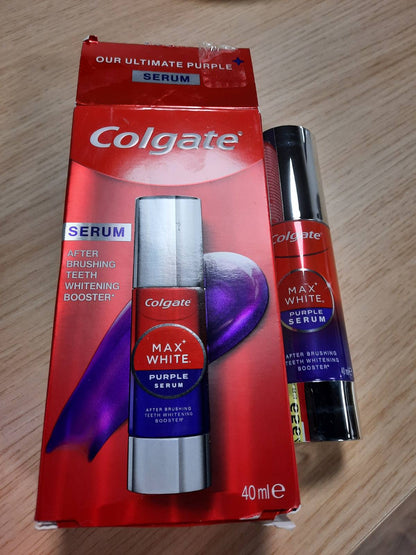 321552 - Colgate Serum Max White Purple 40ml