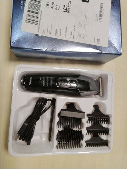 321131 - RENPHO Makinë prerëse flokësh dhe mjekre për meshkuj, me ekran LED, tehe të mprehura