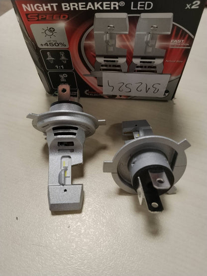 312524 - Osram Night Breaker LED Speed H4 450, fenerë të gjatë dhe të shkurtër, deri në 450% më shumë shkëlqim, 6000K, instalim i shpejtë, LEDEC02 i integruar