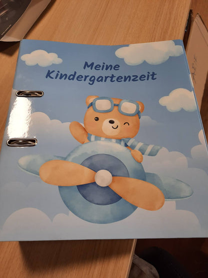 310642 - FALKEN - Dosje për Kopshte me Motiv Arushi Pelushi DIN A4 8 cm e gjerë