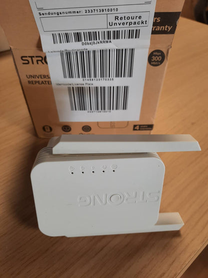 310281 - Amplifikator WiFi 300Mbit/s, për prizë elektrike, WPS, portë LAN, modalitet pike aksesi, i pajtueshëm me të gjithë ruterët