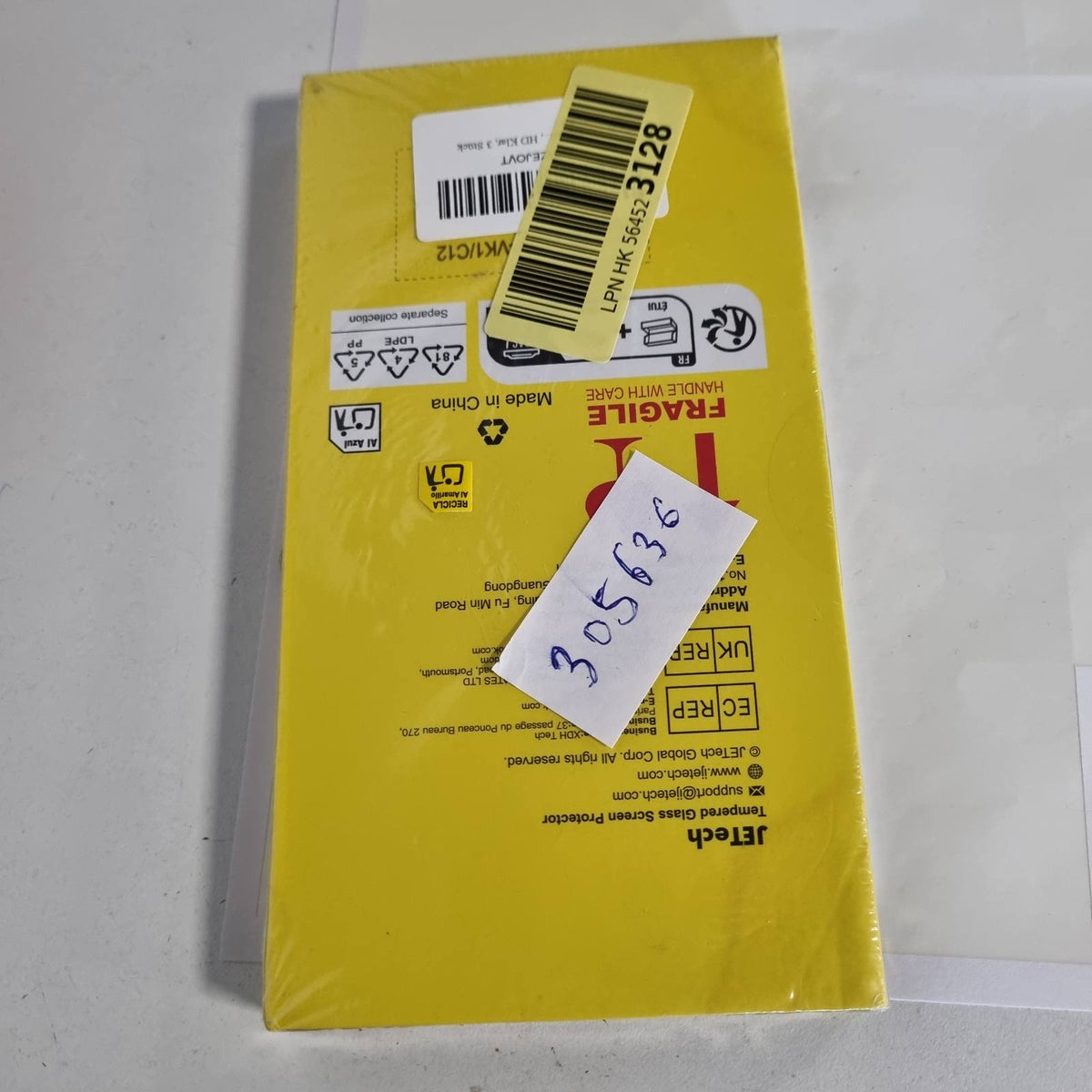 305636 - JETech Mbrojtës ekrani për Samsung Galaxy A53/A52/A52s, 3 copë