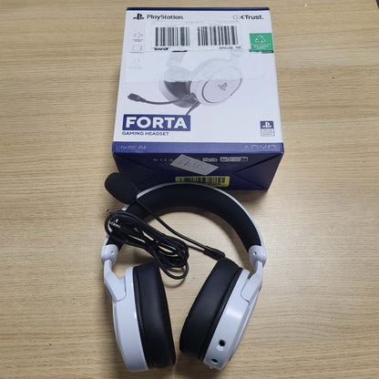 308812 - GXTRUST Kufje për Lojëra Forta PS5 të Licencuara për PlayStation 5, të Bardha