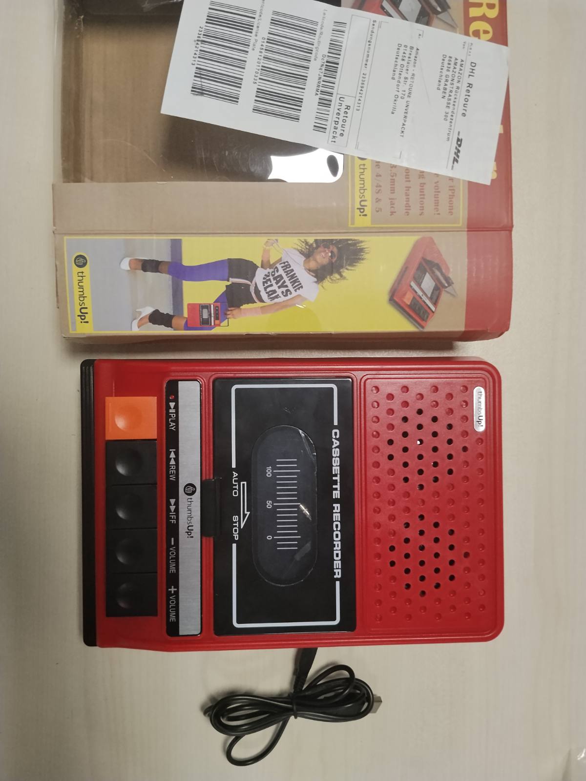310095 - IREC iRecorder Retro Magnetographer (Dockingstation), i kalbur