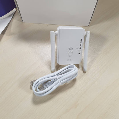 310089 - STRONG WLAN Repeater 300 v2, Amplifikator 300 Mbps, i bardhë