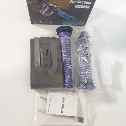 308787 - KEENSTONE Bateri 8000mAh për Dyson V8 me 2 filtra
