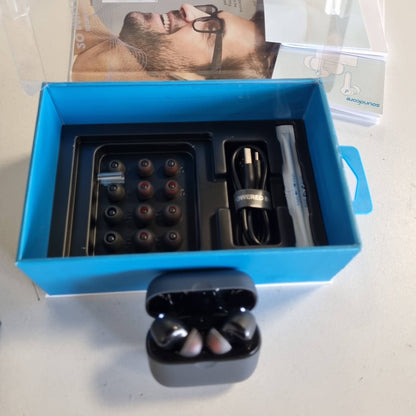 305114 - ANKER Kufje Bluetooth Soundcore Liberty Air 2, Drajverë Audio në Formë Diamanti, 4 Mikrofonë, Bateri 28 orë, EQ i Personalizuar HearID, Bluetooth 5 me Izolim Zhurme, E Zezë
