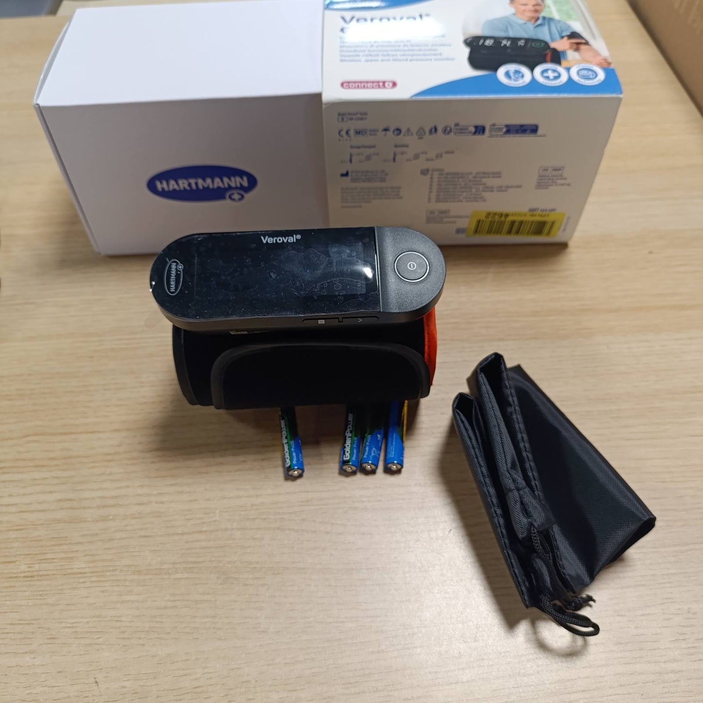 289580 - VEROVAL Monitor tensioni gjaku fusion, për krahun e sipërm, pa kabllo ose tuba, monitor dixhital automatik me Bluetooth dhe aplikacion shëndetësor, transferim të dhënash në Apple Health