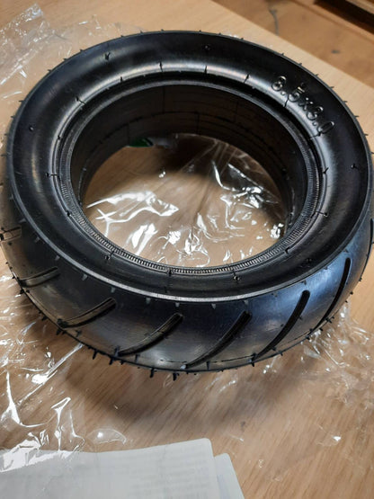 335036 - DIOCHE 1 cope. Goma prej gome të fortë, gome skuteri 8.5 x 3.0 inç, anti-rrëshqitëse, për skuterët elektrikë (e zeze)