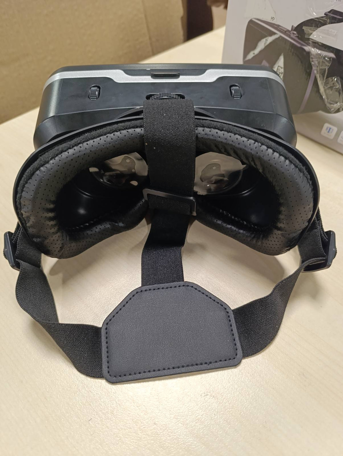 309039 - NK Syze 3D VR për Telefona Smartphone 4.7" - 6.53", Kënd Shikimi 90-100 Gradë, Rrotullim 360°, Lente dhe Bebëza të Rregullueshme - të Zeza