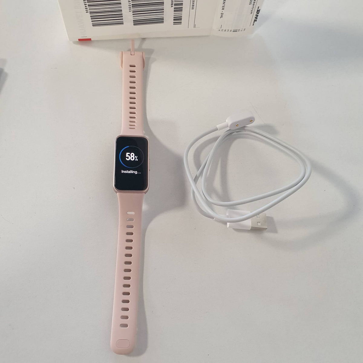 309679 - HUAWEI Orë inteligjente Band 10, Gjurmues fitnesi, ngjyrë rozë