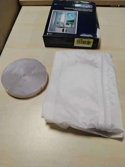 322384 - De'Longhi DLSA012 Kit Universal për Instalimin e Dritareve - Guarnicion dritaresh për kondicionerë portativë - I bardhë
