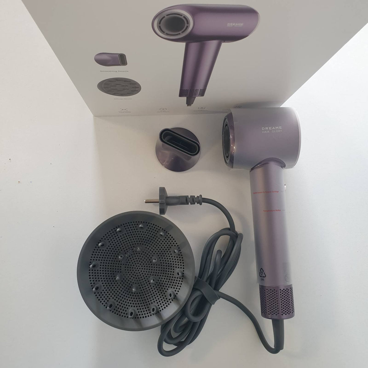 305704 - DREAME Tharëse flokësh me shpejtësi të lartë, 2200W, material plastik