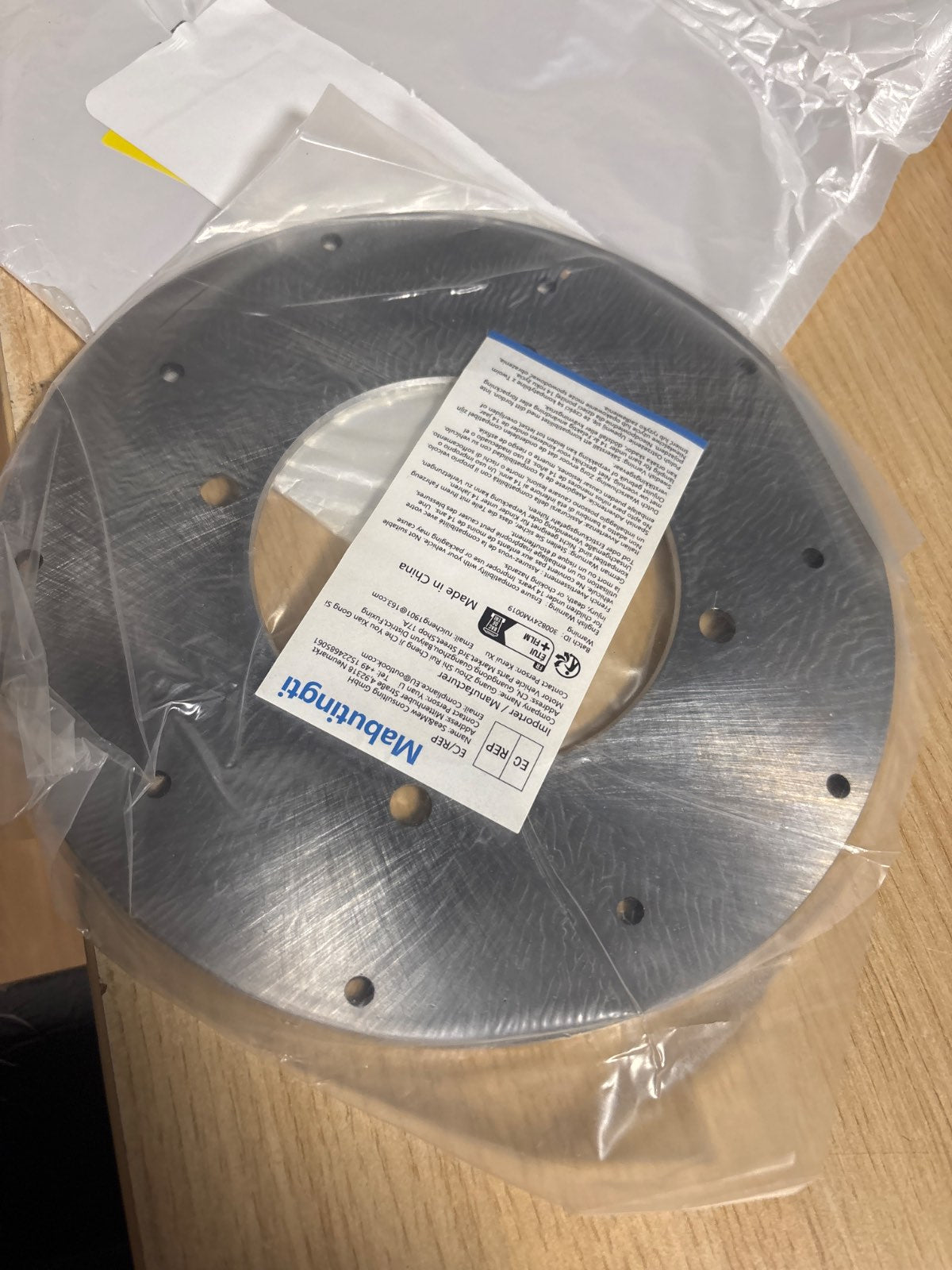 313130 - MABUTINGTI Disk frenash për Arctic Cat 250 300 400 500 650 700 Prowler 700 1000, OEM 1436-164