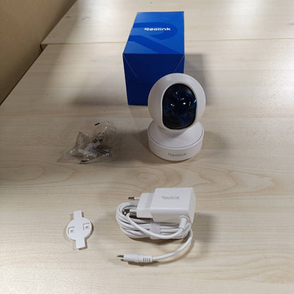 322243 - REOLINK Kamera Mbikëqyrjeje 3K WiFi e Brendshme, Monitor Shtëpie dhe Foshnje, Zbulim Qarjeje, Ndjekje Automatike, Kamera IP WiFi 2.4/5GHz, Shikim Nate 5MP IR, E1 Pro