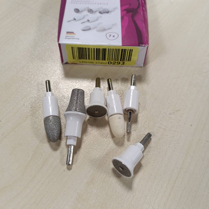303444 - BEURER Set aksesorësh zëvendësues për pajisjen MP 41, 7 aksesorë nga safir dhe feltër