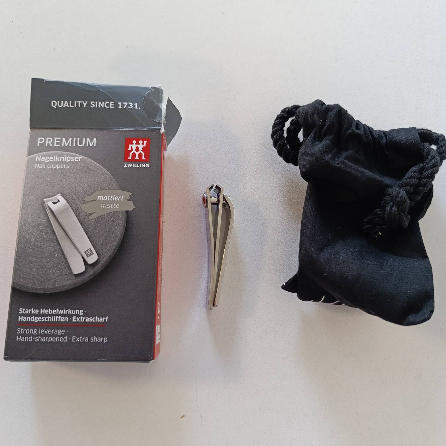 321618 - ZWILLING Prerës thonjsh 60 mm, për thonjtë e duarve dhe të këmbëve, levë e fortë, teh prerës pak i lakuar, hipoalergjik
