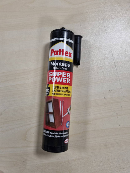 335192 - PATEX Ngjitës montimi Super Power, për përdorim të brendshëm dhe të jashtëm, 1 x 370g