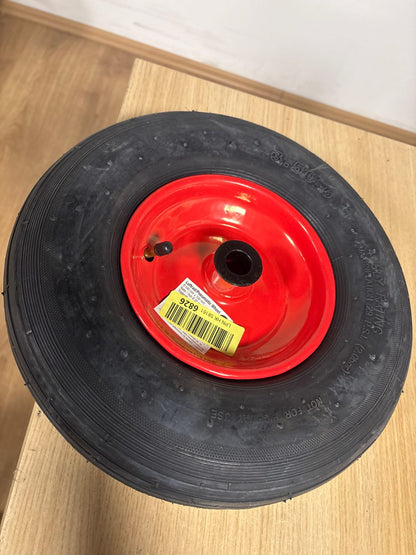 313741 - Metafranc Gomë pneumatike Ø 340 mm - rrotë çeliku - lloji 3.50 - 6 - kapacitet ngarkese 180 kg - me kushinetë të thjeshtë