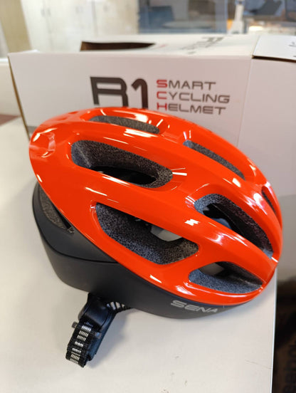 312517 - Sena R1 helmeta inteligjente për biçikletën (elektrike ngjyrë mandarine, M)