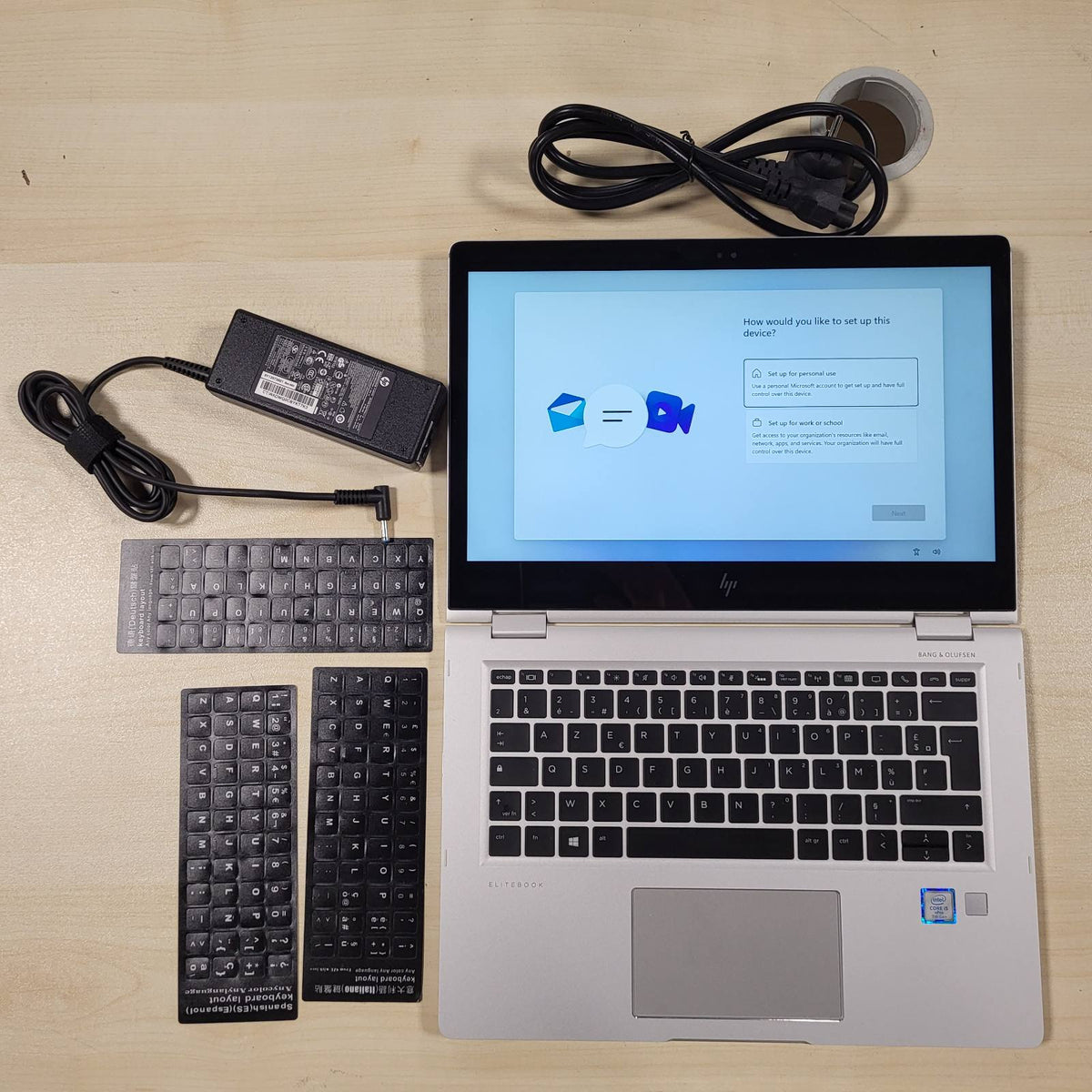 309116 - HP - Laptop EliteBook X360 1030 G2 2-në-1, 13.3" FHD, Intel Core i5-7300U, 8GB RAM, 256GB SSD, Windows 11 Pro (i Rinovuar)